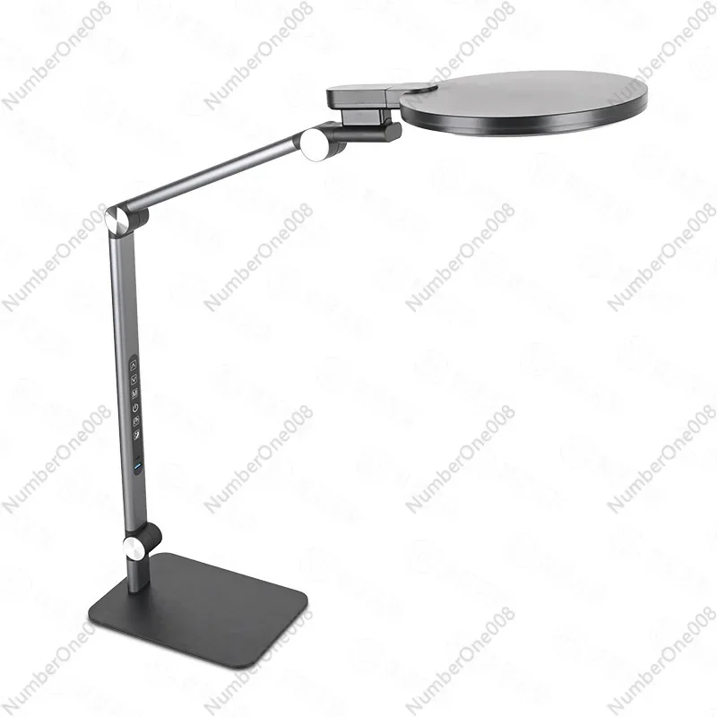 

Full Spectrum LED Desk Lamp with Flexible Gooseneck, Eye Protection, USB Charging, Dimmable Light for Office, Computer Work