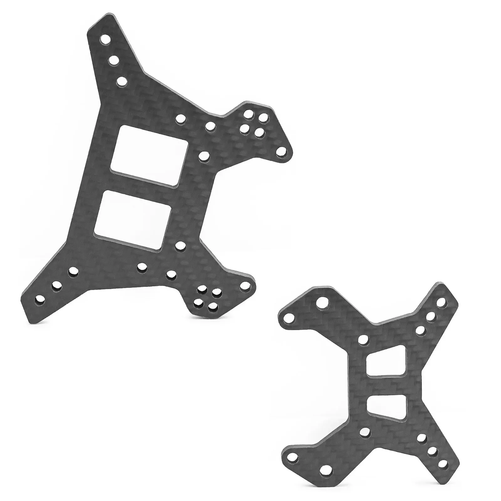 1/8 6S TYPHON أبراج الصدمات من ألياف الكربون F/R لترقيات سيارة ARRMA RC - خفيفة الوزن ومتينة