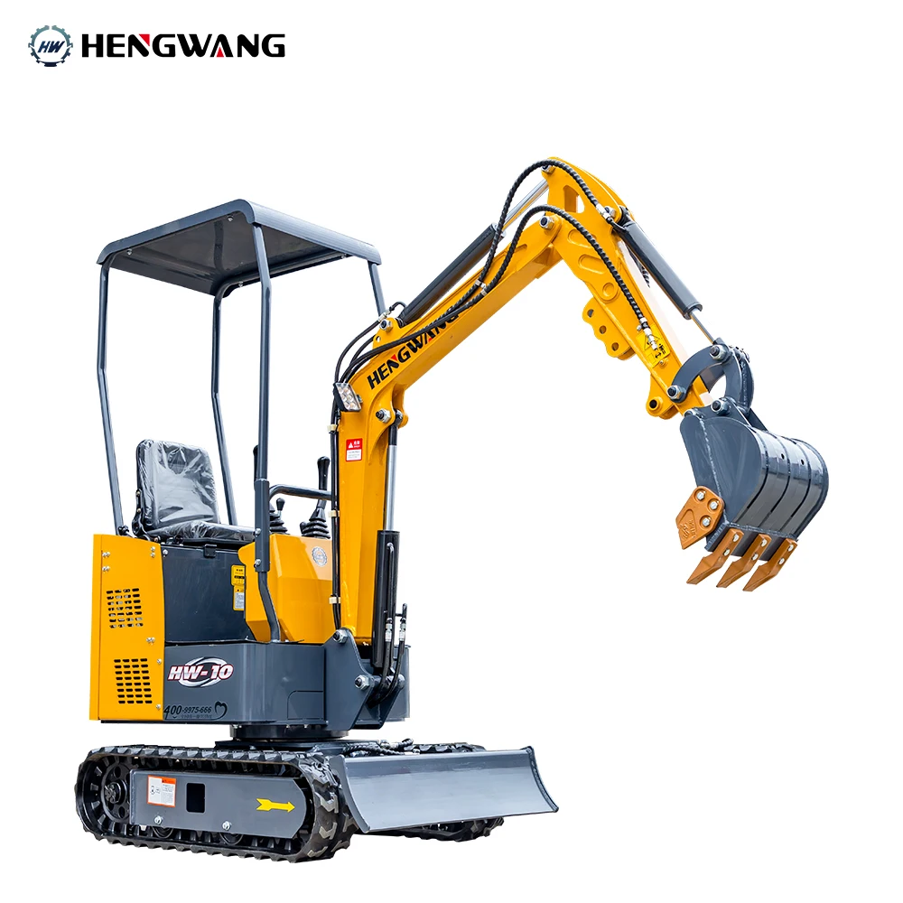 

1 Ton Excavator China Diesel Mini Excavator Crawler Hydraulic Digger For Sale Construction Equipment For Farm Garden Home Custom