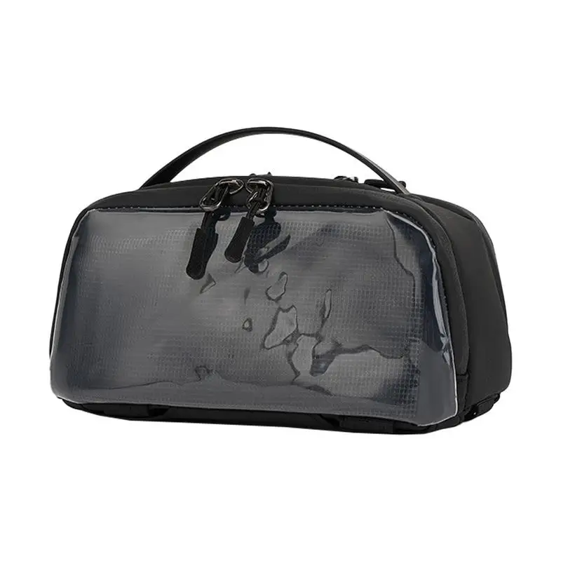 Front Motorcycle Bag Touch Screen Waterproof Navigation Handlebar Bag Motorbike Expandable Storage Bag Moto Accessories