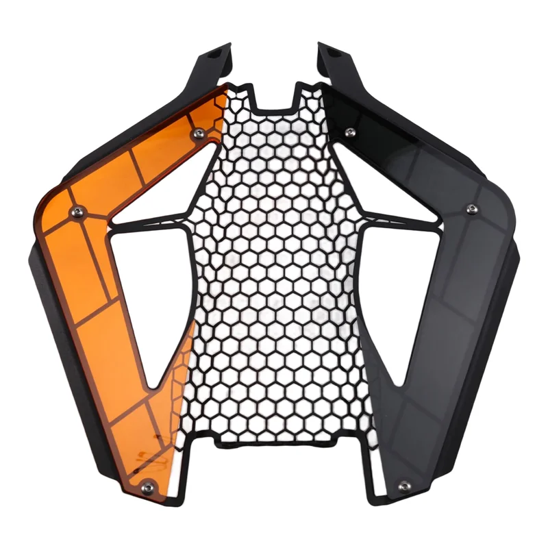 

AR-Motorcycle Headlight Guard Headlight Guard For 1390 Super Duke Headlight Protector Grille Motorcycle Accessories Black+Orange