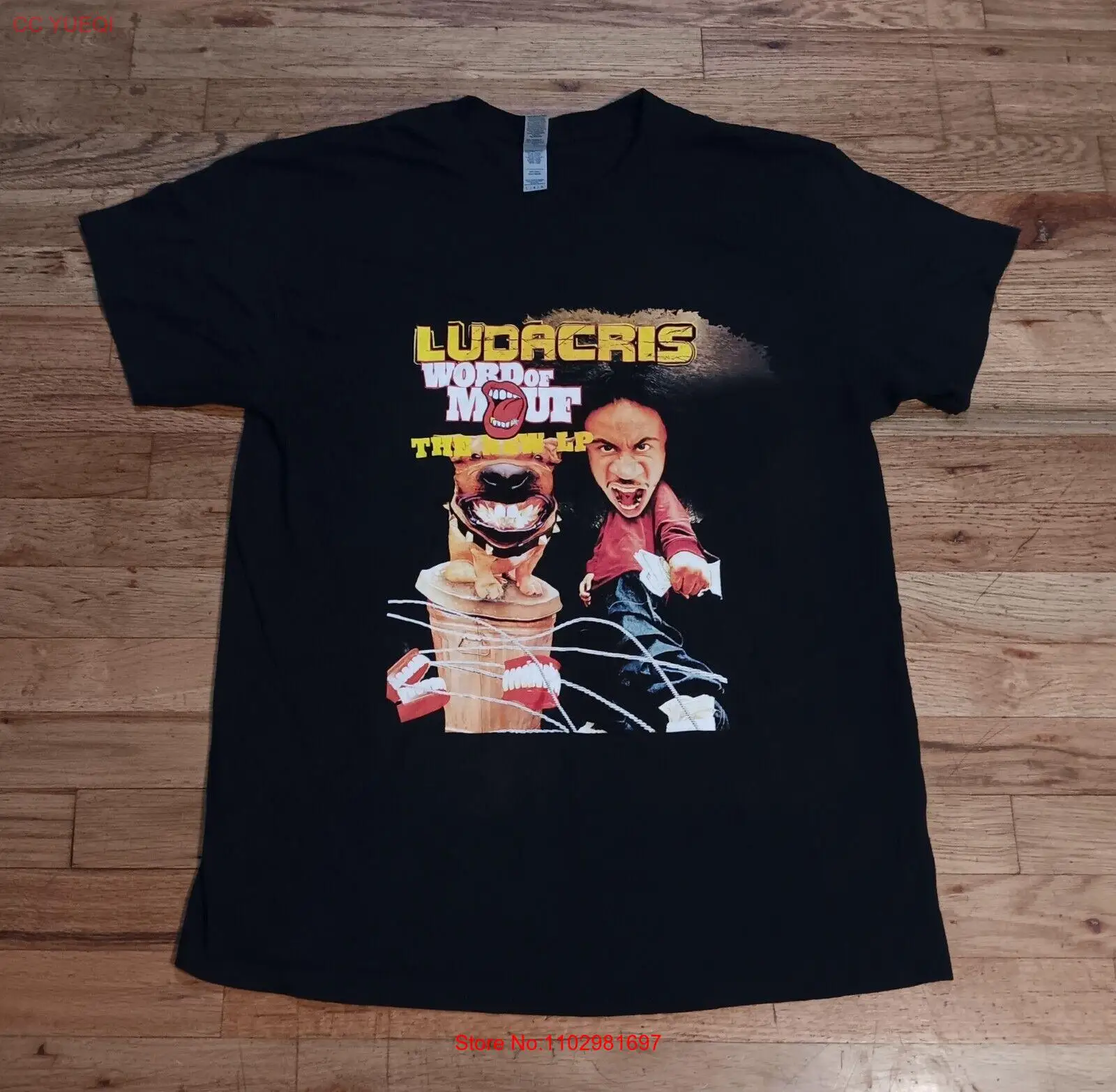 Ludacris Word of Mouf New LP Promo t-shirt Rap Hip Hop concert music outkast