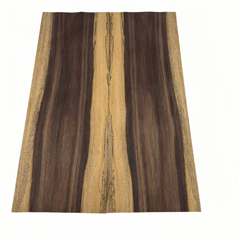 

2pcs 0.5mm natural padauk veneer, bookmatched, guitar body veneer, DIY marquetry veneer, size 50x18cm