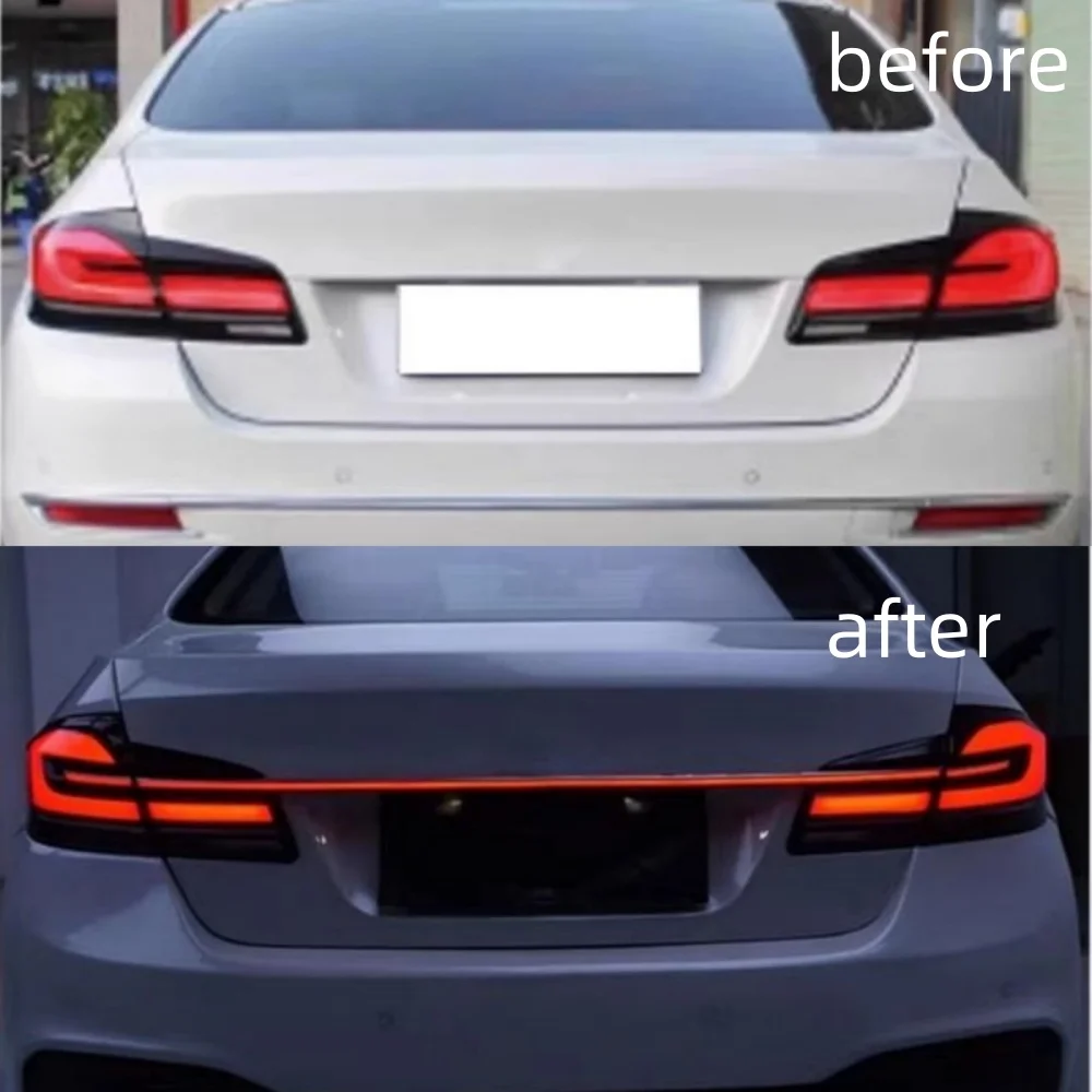 Car taillight rear bumper lamp for BMW 5 series 2011-2017 convert Daytime Running Light Turn signal Brake Light