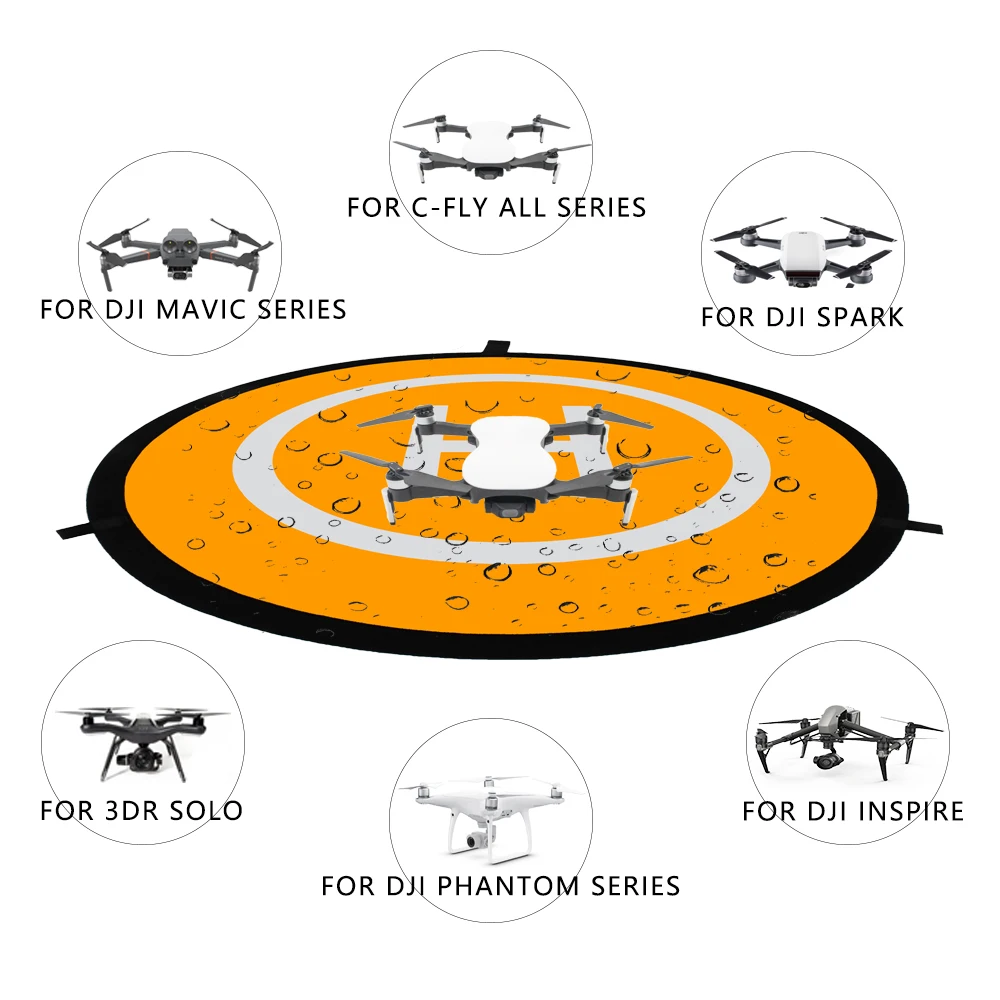 Bãi Đổ Bộ 55 Cm 75 Cm 110 Cm Máy Bay Không Người Lái Bãi Đổ Bộ Cho RC Quadcopters DJI Mavic Mini Pro Tia Lửa Phantom truyền Cảm Hứng Cho Máy Bay Không Người Lái Phụ Kiện