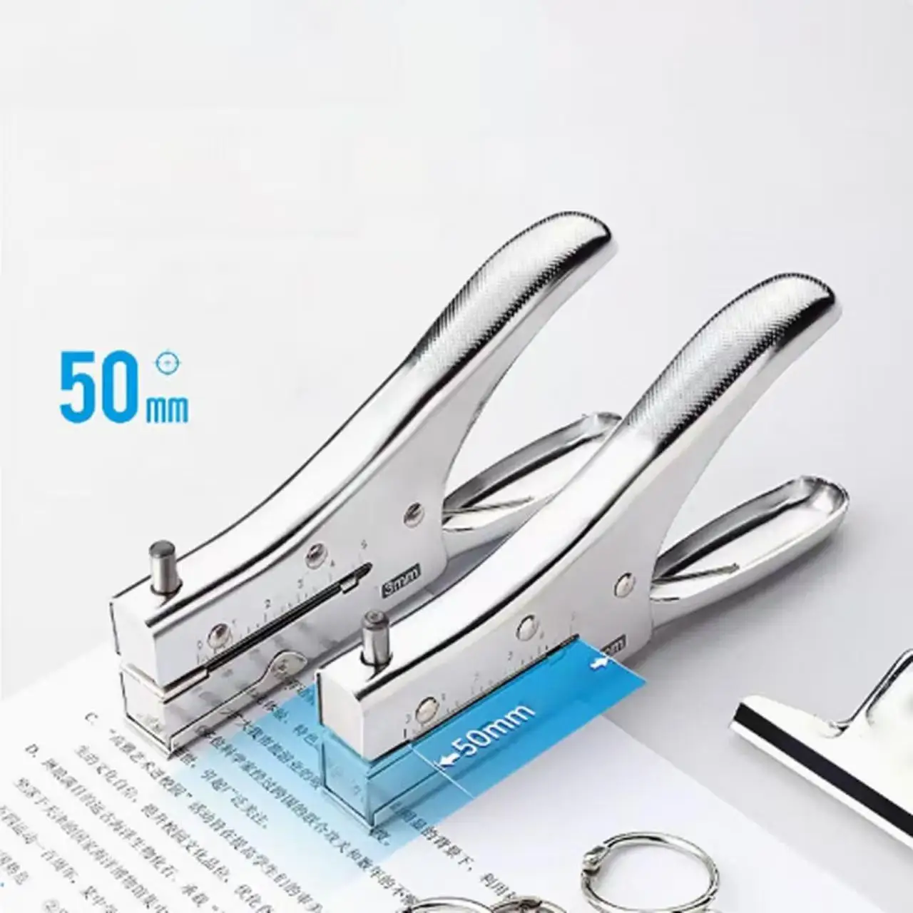 

Hole Punch Handhed Art Project 3mm/6mm Paper Chipboard Punching Paper Cutter