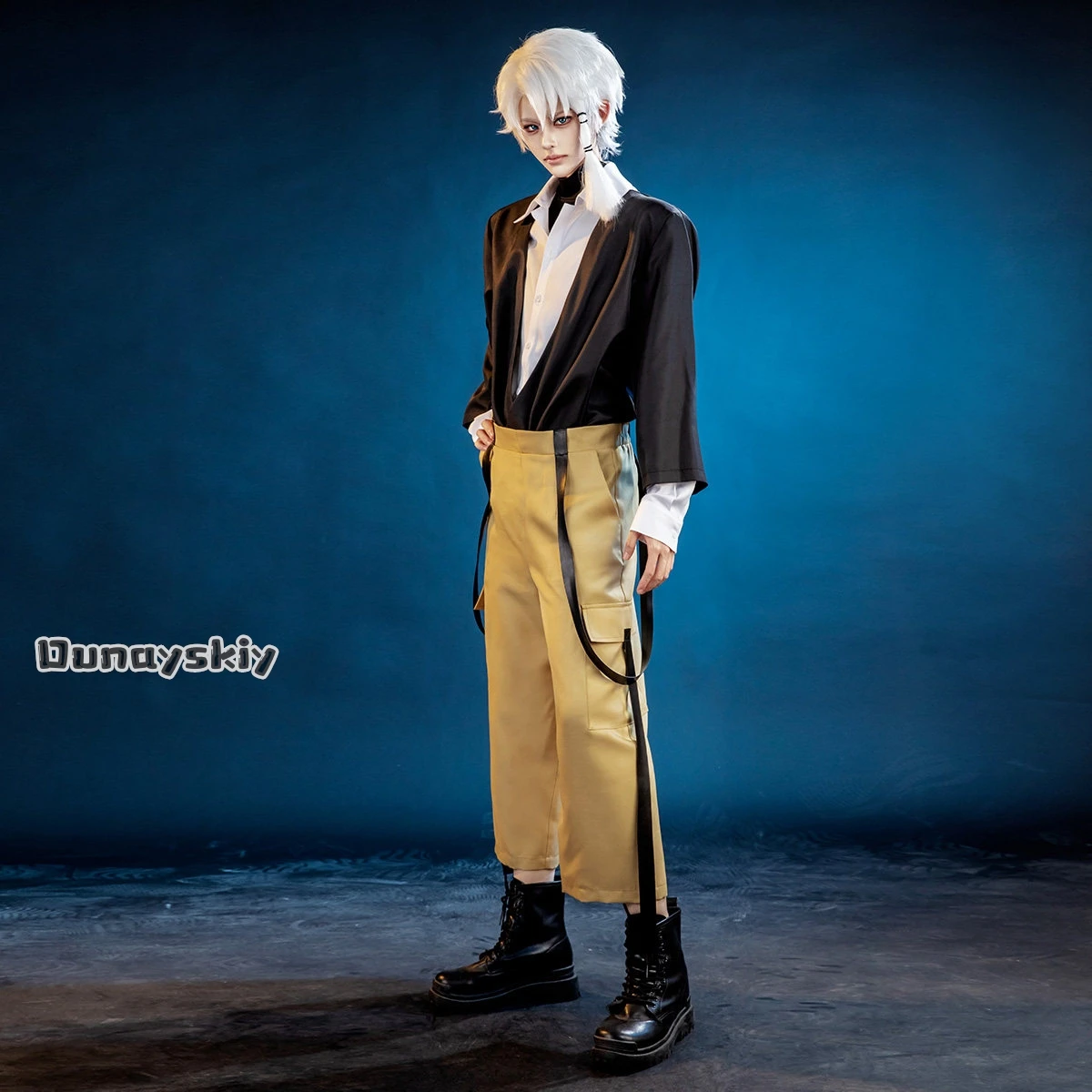 Kagura Hachi Ren Hori Cosplay Costume Halloween Comic Con Shooting Men Anime Wig Full Outfit Custom Made Performance Clothes view 2