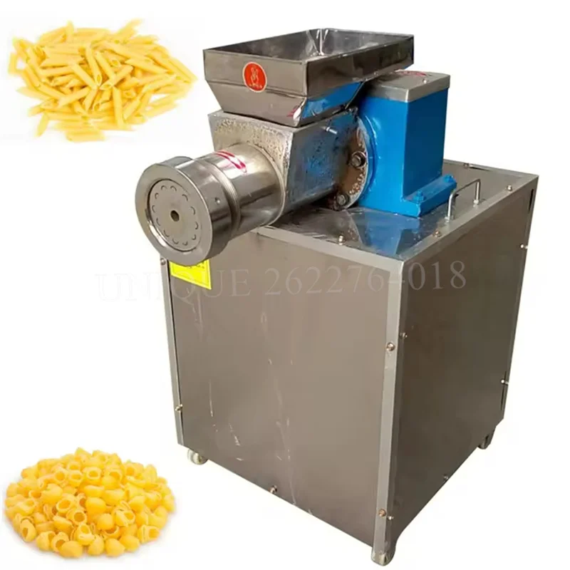 Commercial Italian Macaroni Spaghetti Pasta Making Machine Maker Electric Hollow Pasta Noddle Maker Pasta Extruding Machine