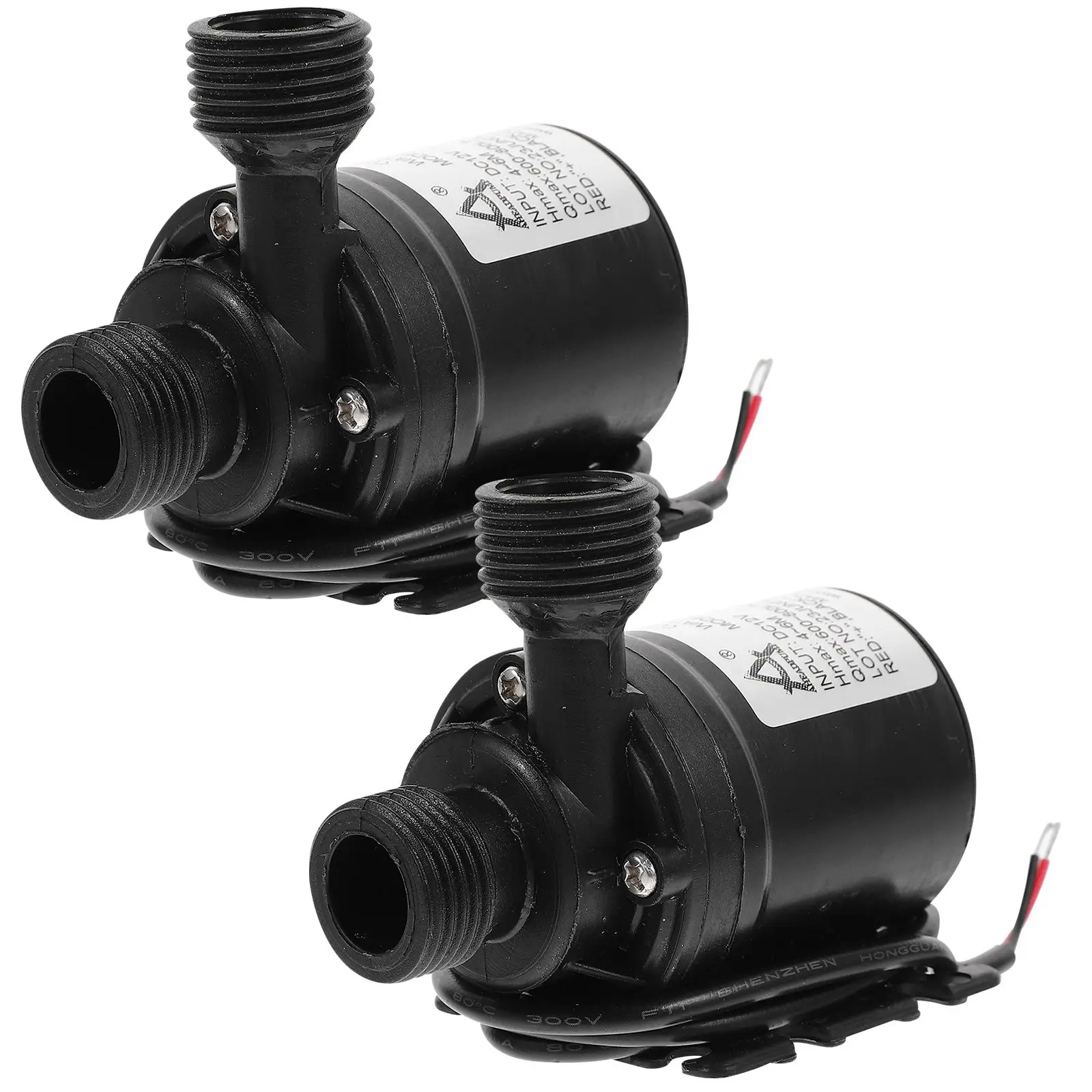 

2Pcs Submersible Water Pump Mini Booster Circulation Waterproof Aquarium Fish Tank Pool Solar System Pet Supplies