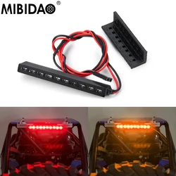 MIBIDAO 65mm RC Car Roof LED Light Bar Light 32mm Dla 1/10 Axial SCX10 II 90046 AXI03006 TRX4 CC01 D90 D110 Parts