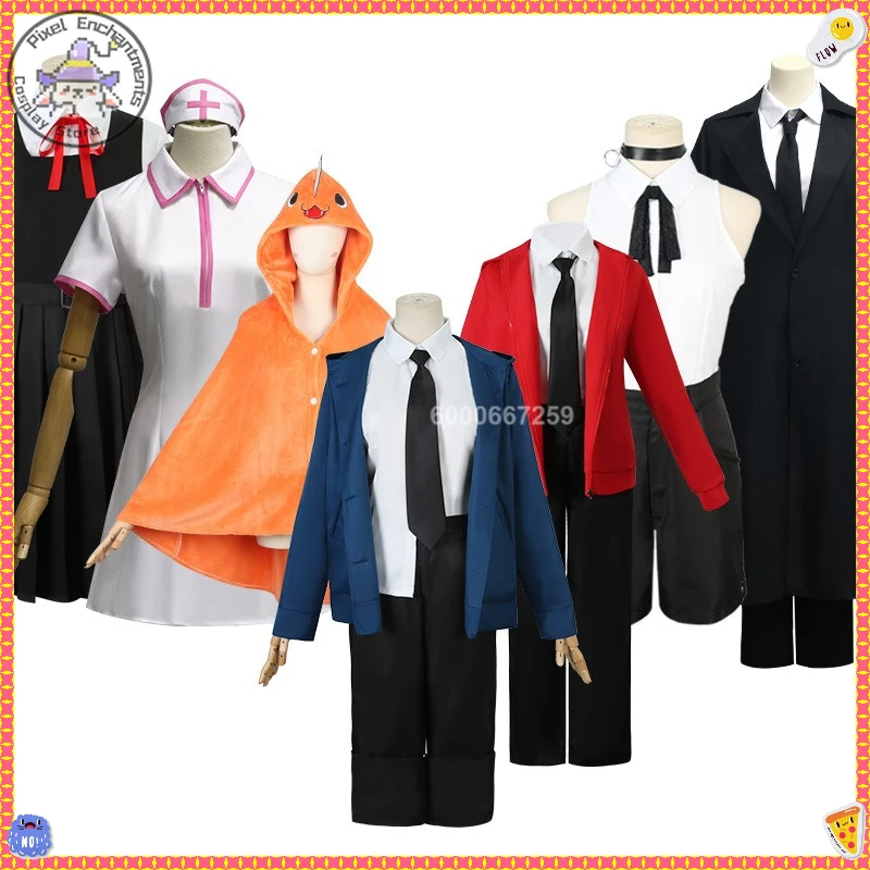 

Hot Chainsaw Man Cosplay Costume Anime Asa Mitaka/Reze/Power Role Playing Clothes Outfit for Women Comic Con Halloween Party