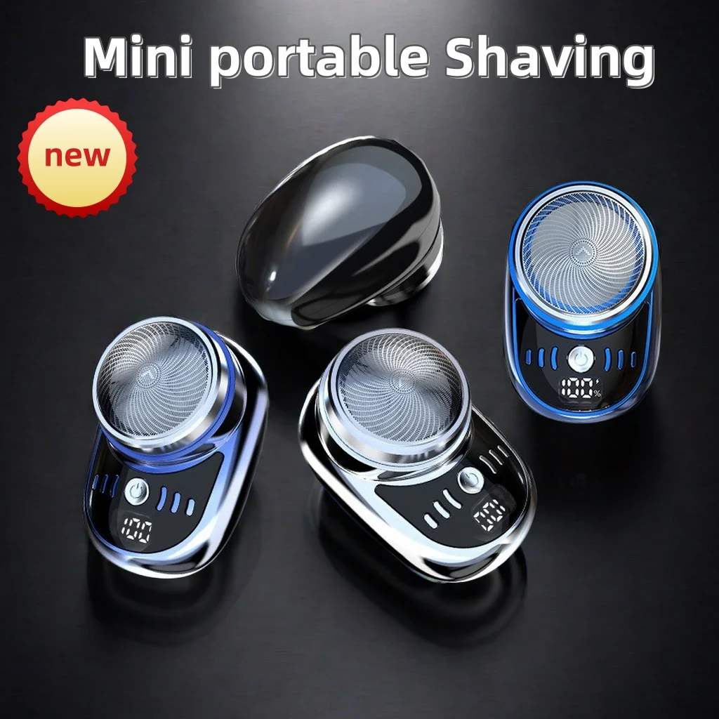 

Electric Shaver Portable Razor Man Travel Attire Wet And Dry Usb Rechargeable Shaver Typec Charging Shaving Machine Mini For Men