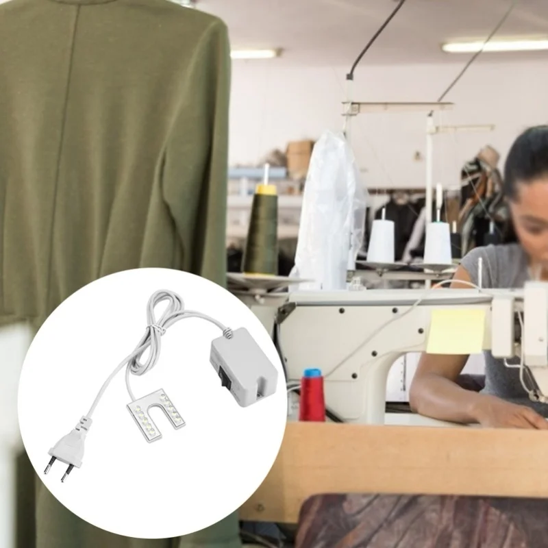 LED Light Flexible Gooseneck Lamp With Magnetic Base For Sewing Machine