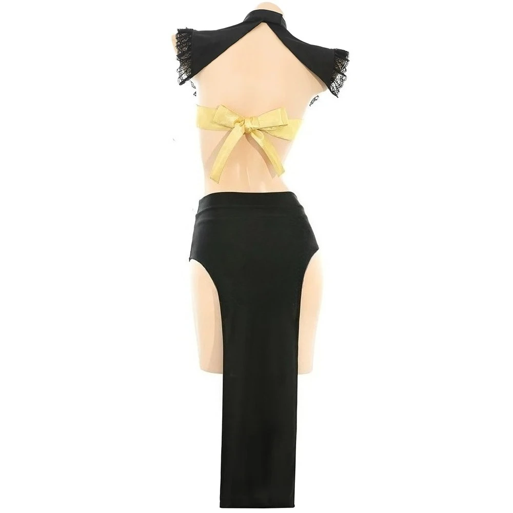 Anime Priestess Sister Nun Uniform Sexy Lingerie Temptation Pajamas Erotic Outfits Cosplay Costumes Goddess Roleplay Nightdress view 2