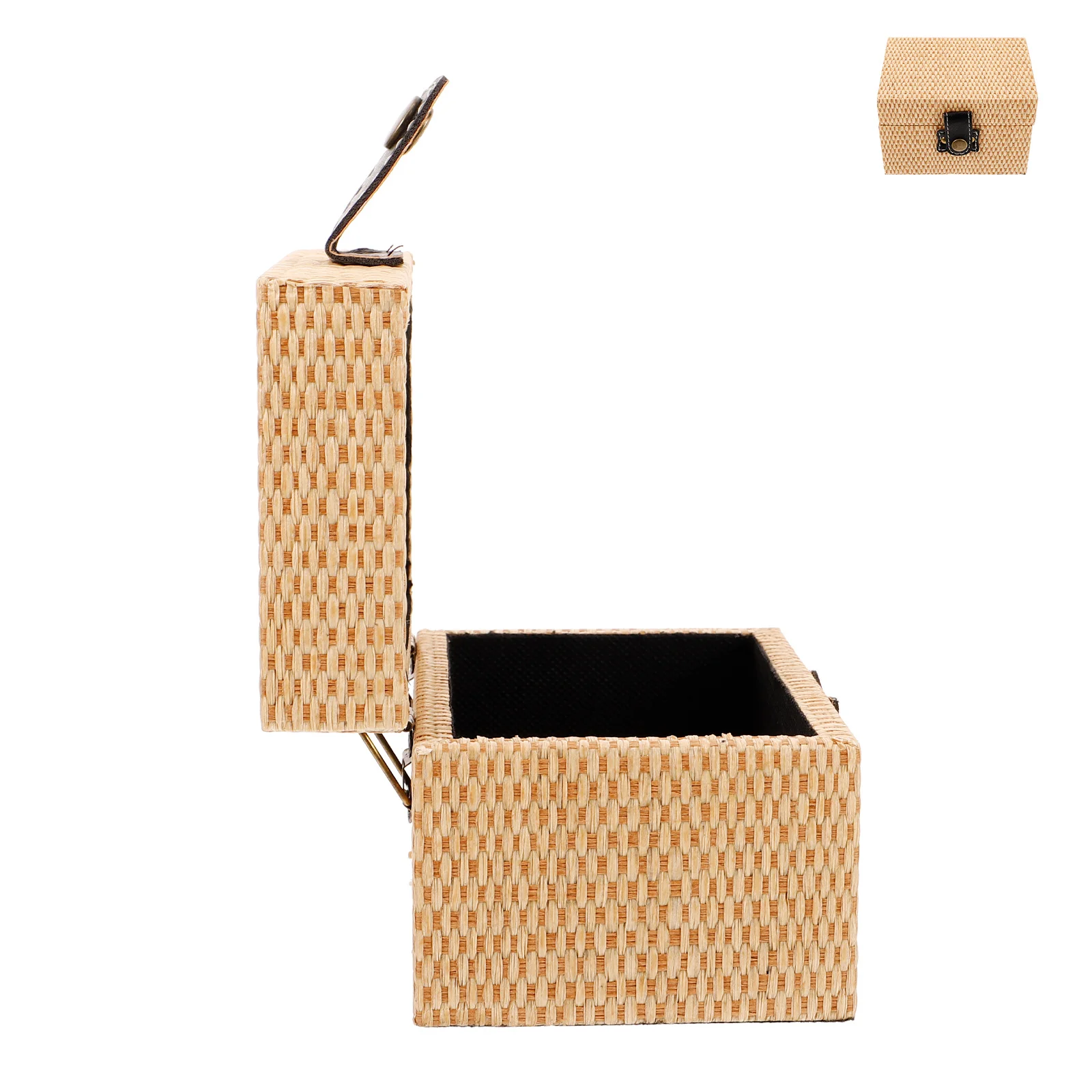 

Wooden Storage Box With Lid Small Jewelry Organizer For Rings Watches Eyeglasses Trinkets Keepsakes Wood Craft Sundries