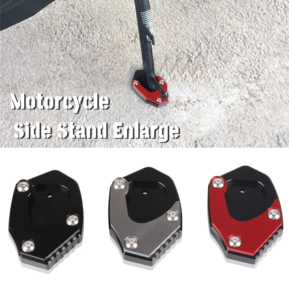 

FOR SYM FNX 150 FNX 125 FNX125 FIDDLE 4 Side Stand Support Single Kick Stand Foot Extender Shoe Enlarger Pad Accessories