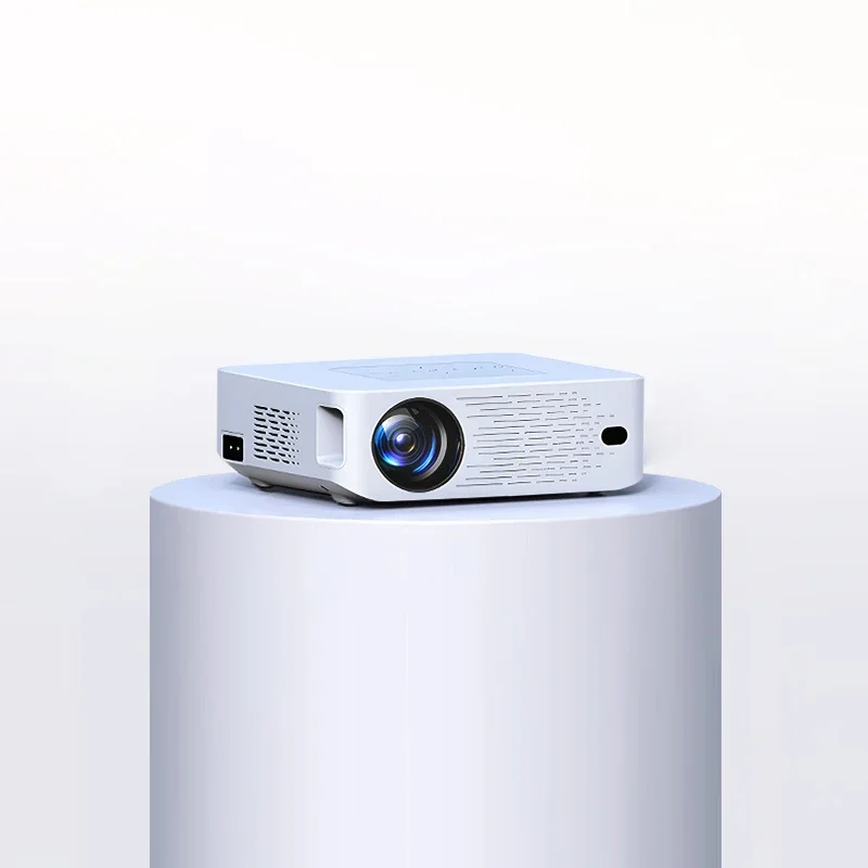 Y2 Upgraded Portable Movie Projector With 1080P Full HD And 4K Maximum Resolution Indoor And Outdoor Use WiFi 6 U.S. Plug