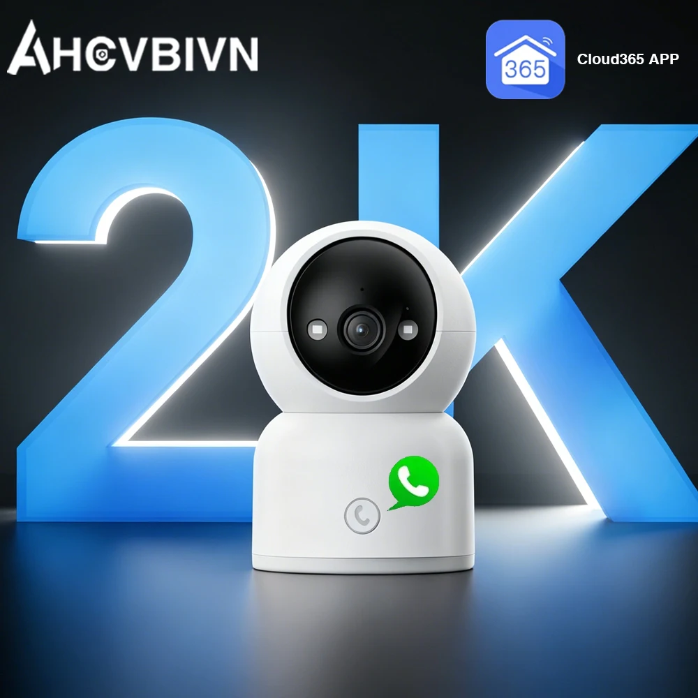 

Cloud365 5 МП Wi-Fi IP-камера с функцией вызова в один клик, интеллектуальным мониторингом, удаленным управлением, автоматическим отслеживанием, цветным ночным видением для помещений
