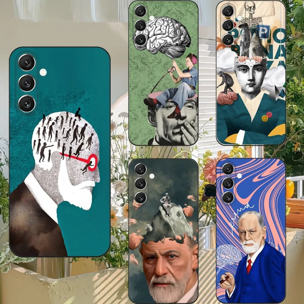 S-Sigmund psychoanalysis Freud   Phone Case For Samsung S21,S22 Ultra,S20,S30 plus,S22 plus,S23,S30 ultra 5G Silicone Cover