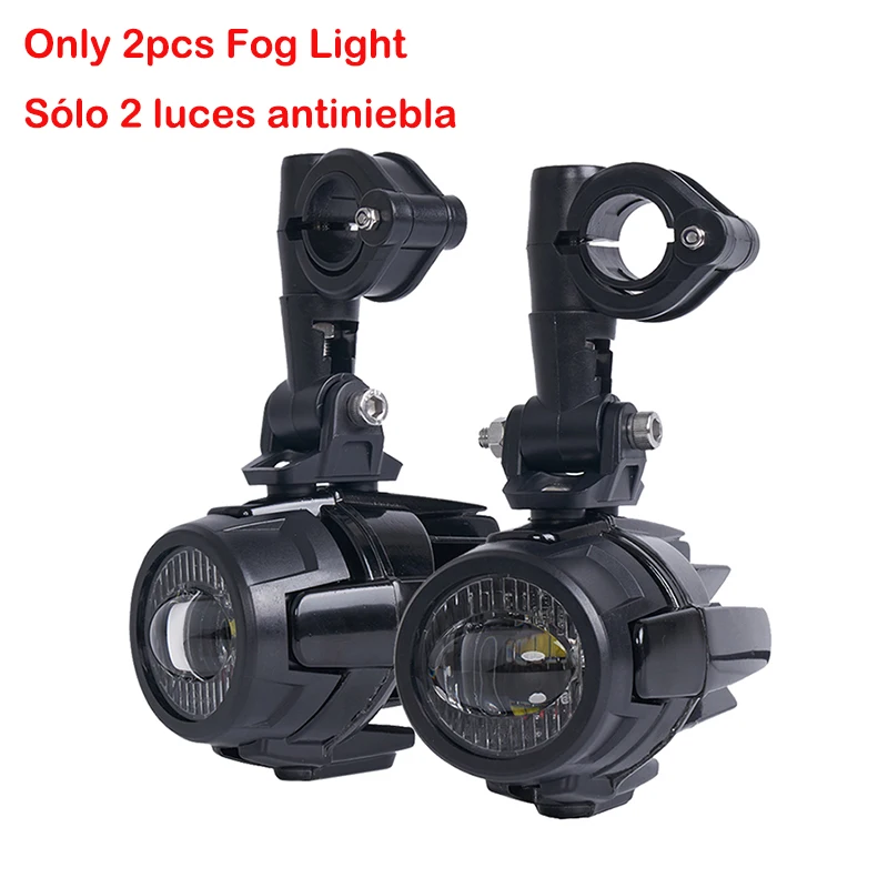 Motorfiets LED Spotlight Koplamp Motorfiets LED Mistlampen Voor BMW R1200GS R1250GS Adv F800GS F700GS Moto Extra Mistlamp