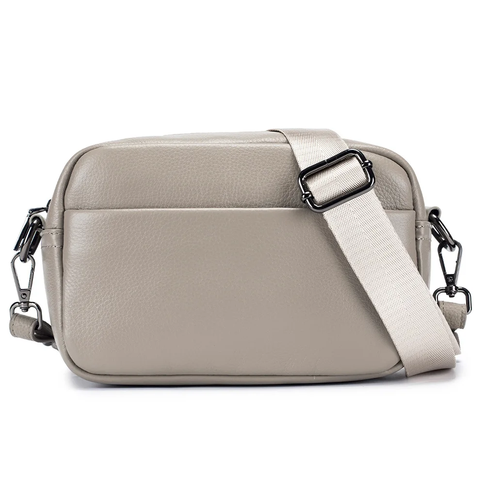 Imagem -04 - Bolsa de Couro Genuíno para Mulheres Bolsa Pequena Bolsa de Ombro Senhoras Crossbody Bags Cinta Qualidade Nova Chegada