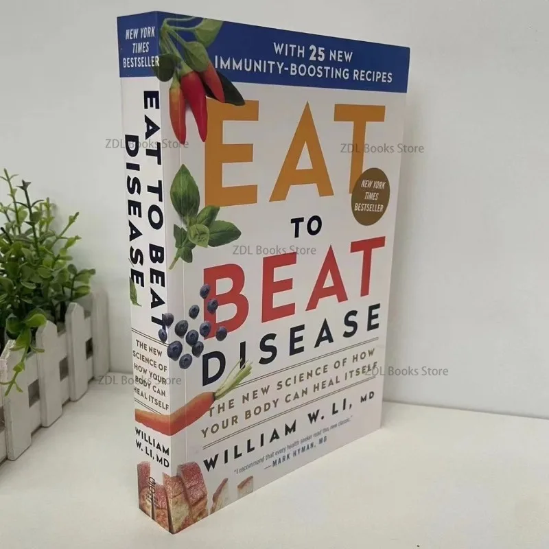 Книга «Eat To Beat», Книга в мягкой обложке на английском языке