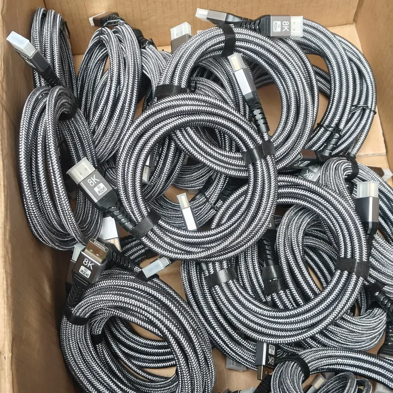 for Dell DP Cable 2m 3m 5m Original DisplayPort Cord Oxygen Free Copper Wire Core with Shielded Aluminum Foil High Speed