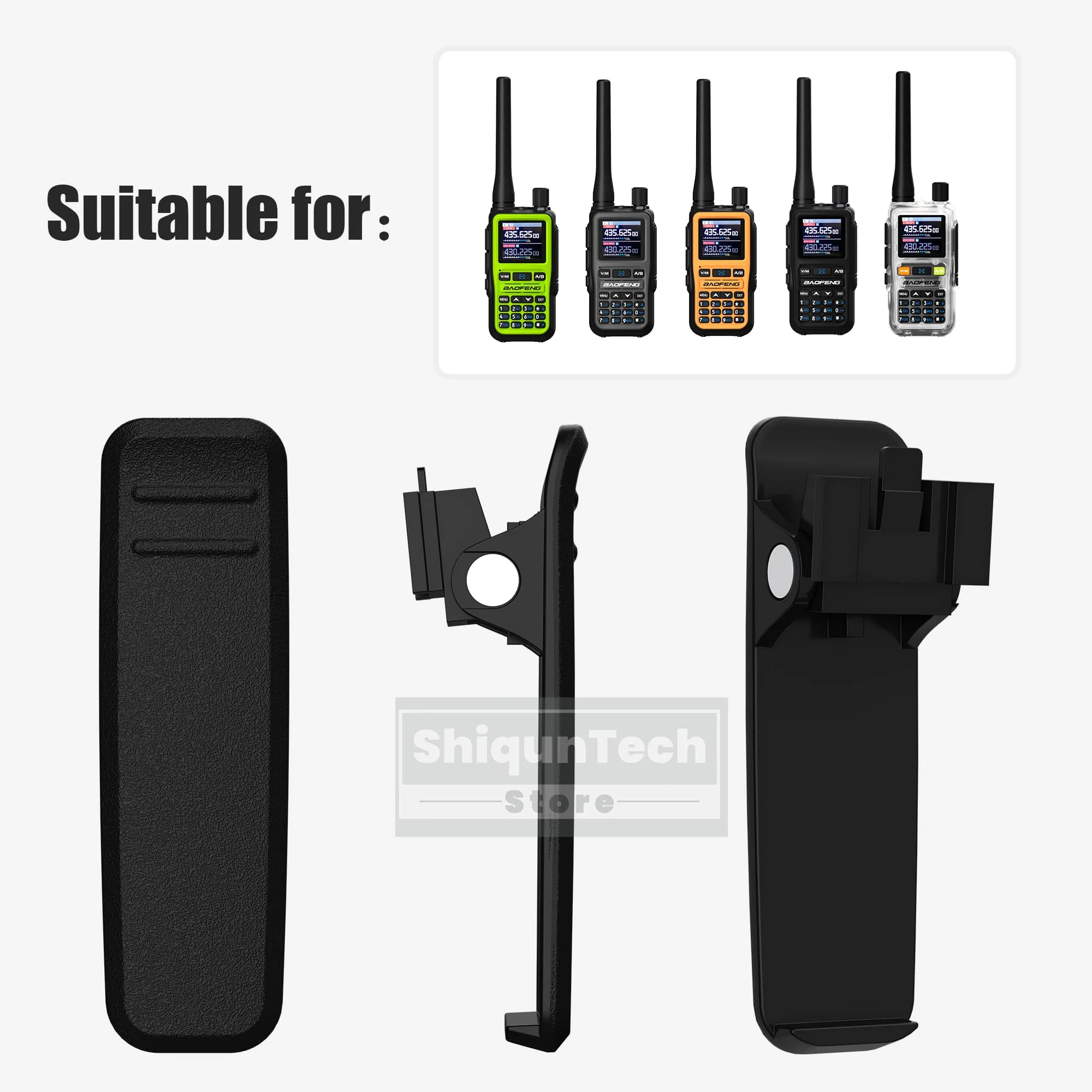 Baofeng UV-5R Mini Belt Clip Mini-5 Walkie Talkie Battery Belt Clip High Quality 1/2/5/10PCS Two Way Radio accessory Replacement