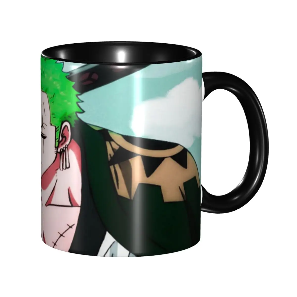 

Высокое качество Луффи Зоро Тони Чоппер Аниме Аксессуары Кружки Веселая кофейная чашка