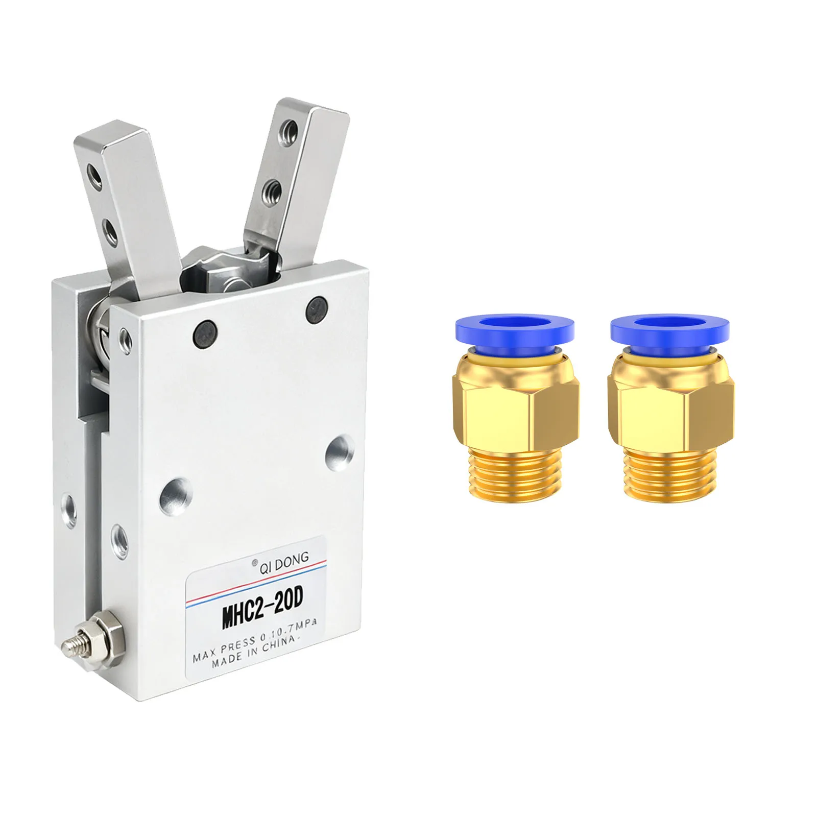 

Pneumatic finger cylinder gripper angle type aluminum clamp cylinder MHC2-16D/25D/20D aluminum clamp finger cylinder