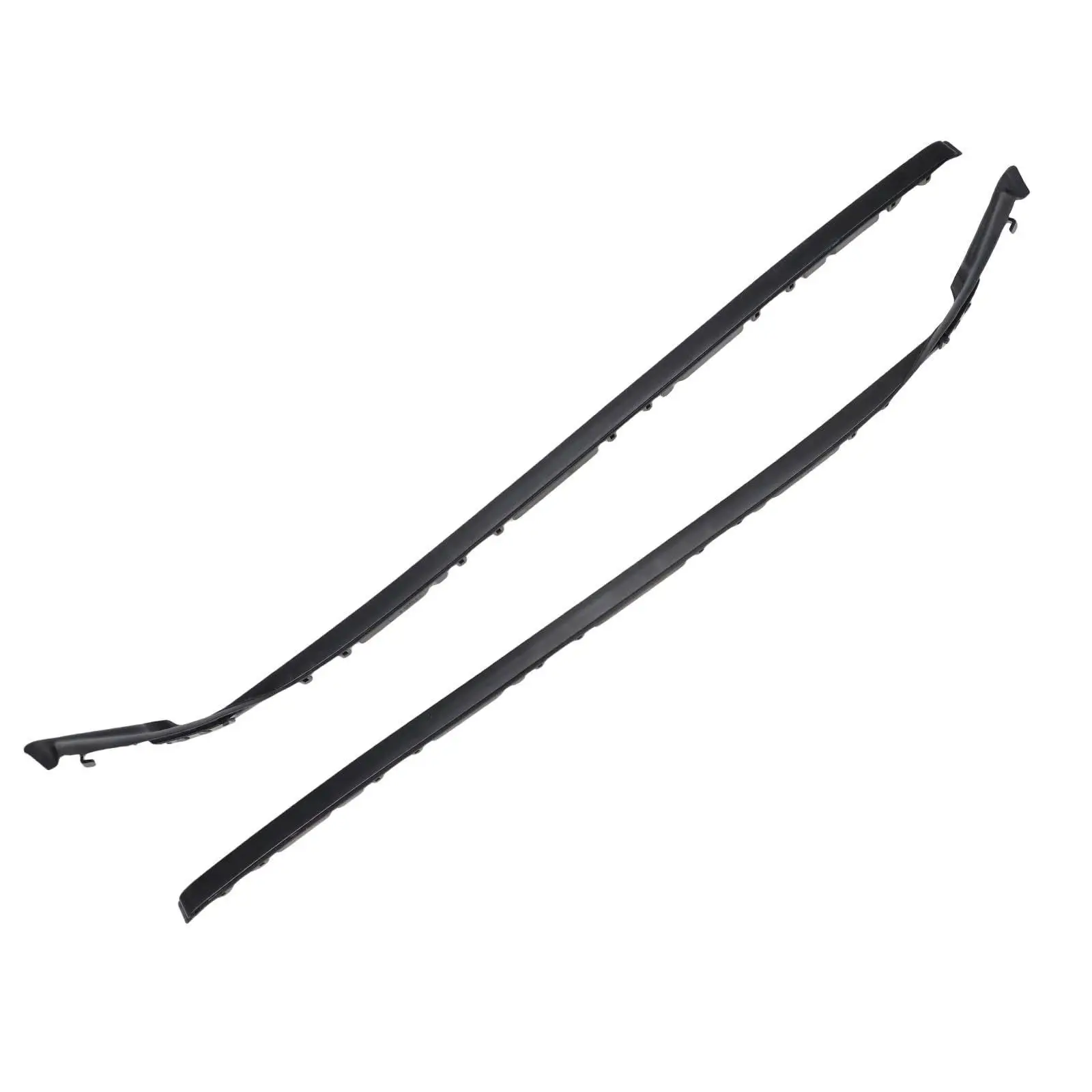 Windshield Pillar Molding Kit 75551-53020 Driver and Passenger Side with Clips