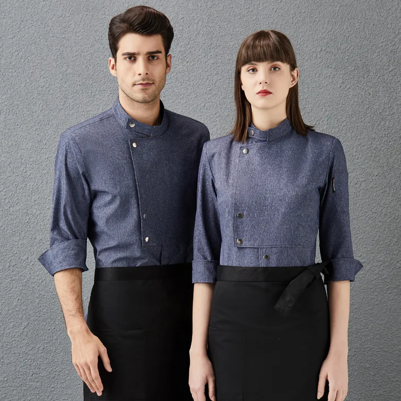 hotel-chef-workwear-for-men-three-quarter-sleeve-restaurant-kitchen-workwear-chef-uniform-short-sleeve-summer-thin-style-fo