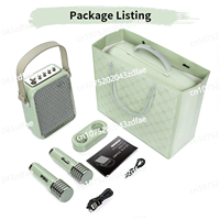 Powerful Sound with Karaoke Microphone Voice Change Mode Divoom SongBird-HQ Portable Bluetooth Speaker 50W