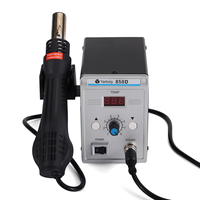 Temperature Display Hot Air Gun BGA Rework Solder Station 220V Auto Cooling For SMD SMT Heat Soldering Station Welding Repair