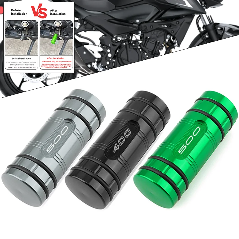 

Fit For kawasaki ninja500/500se Z500 Z500SE NINJA400 Z400 Gear Shift Lever Pedal Tip Extension Brake Exquisite part ELIMINATOR