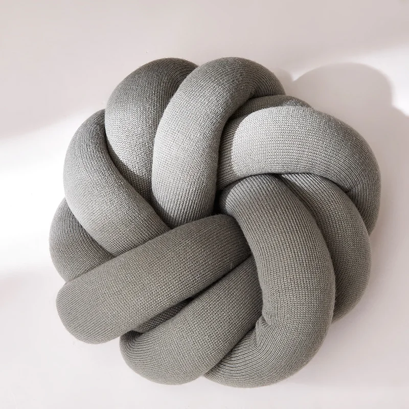 

Подушка с узлом, круглые диванные подушки, подушка ручной работы с узлом, подушка с узлом для дивана, домашний декор, подушки с узлом