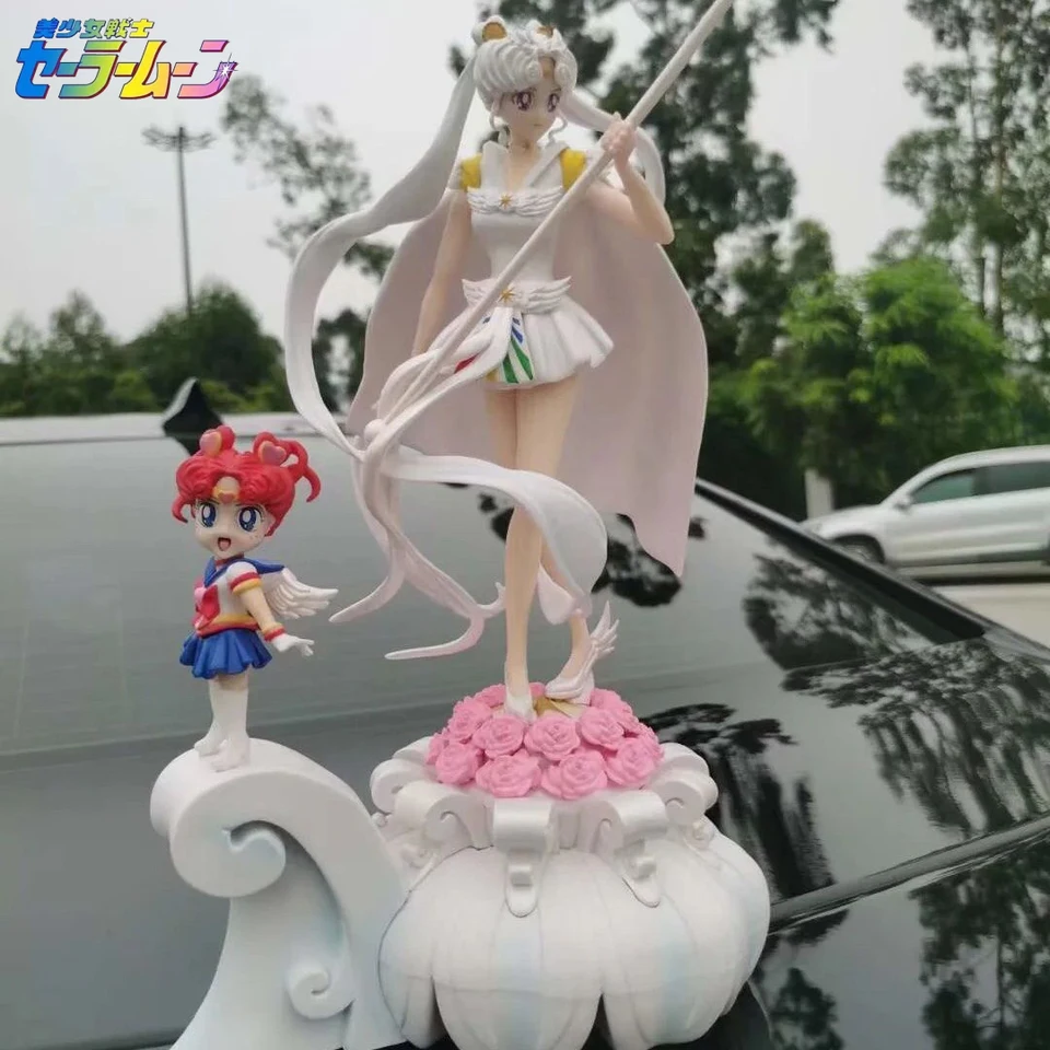 Gonii Sailor Moon – Figura Tsukino Usagi 23 Cm | PVC | Edición Q Version | Estatua Coleccionable