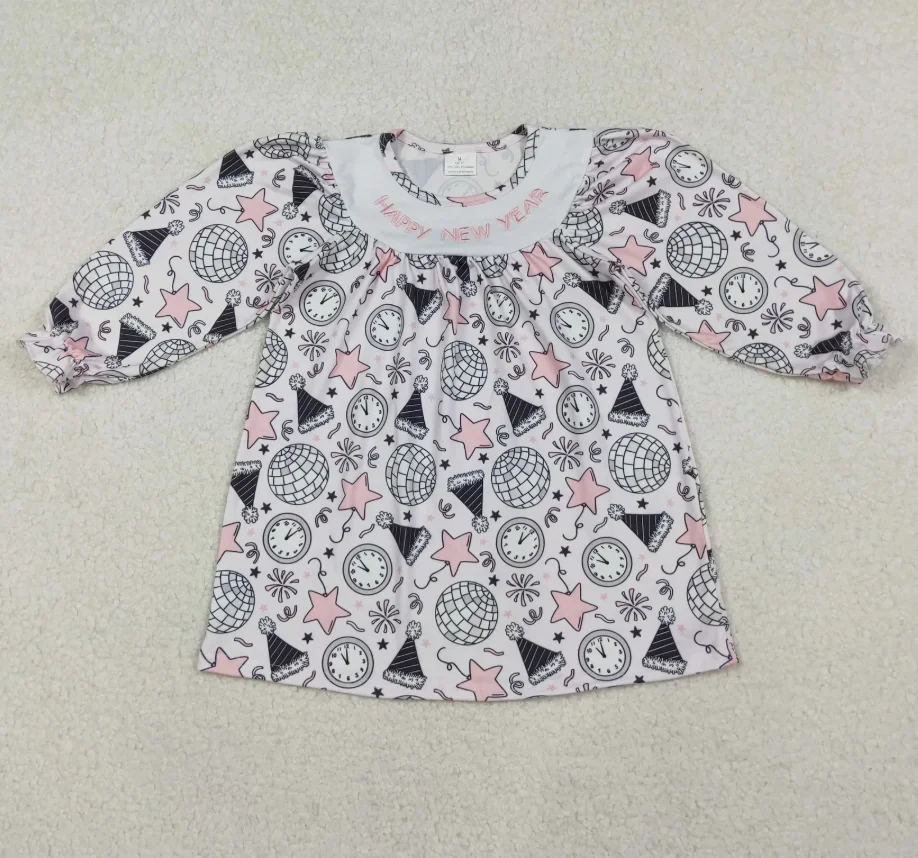 

Детское платье длиной до колена с длинными рукавами и вышивкой, эксклюзивное платье для маленьких девочек