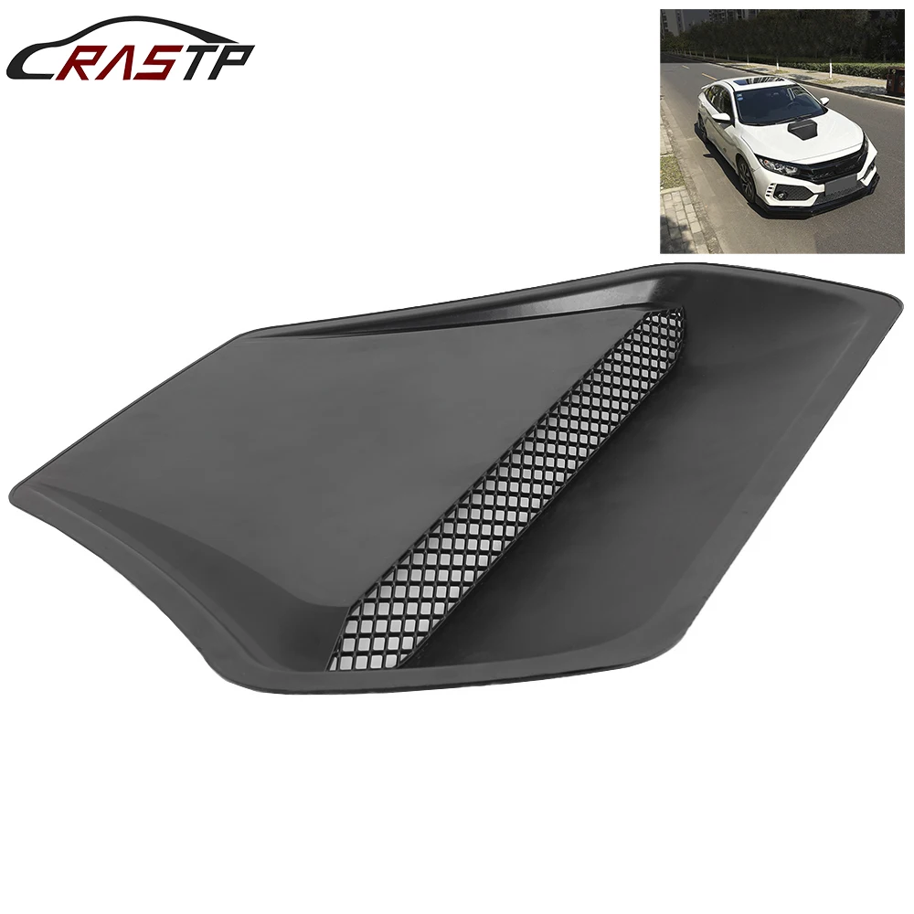 

RASTP-Universal Carbon Fiber Engine Hood Vent Inlet Air Intake RS-LKT056