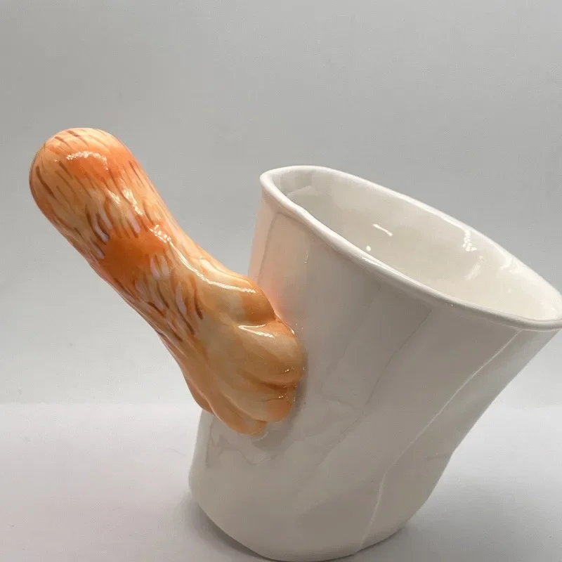 Cat Cl, Chen Ergou Original Ceramic Cup, Cute Water  Creative Ceramics, Cute Kitten