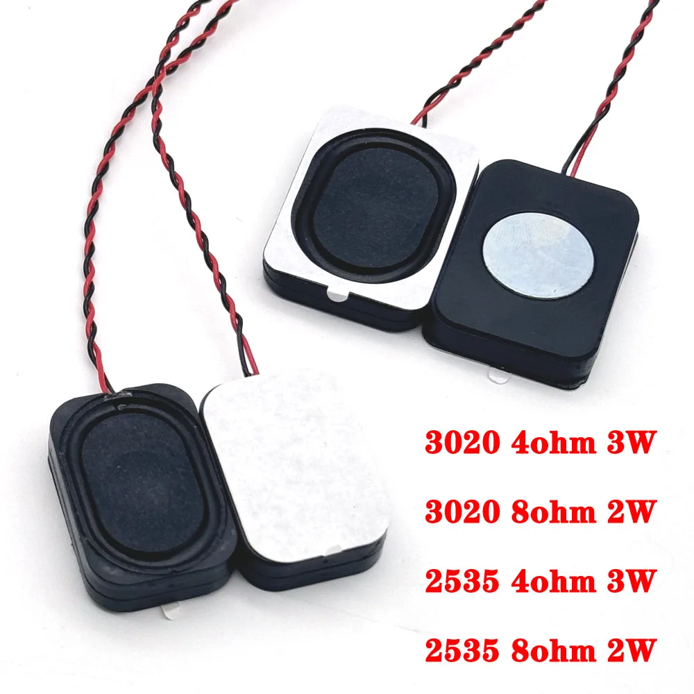 1set LCD 2W 8R Monitor/TV Speaker Connector Horn 1853 1635 2364 Loud speaker 16*35*9mm/18*53*9mm/23*64*18mm thickness 18MM