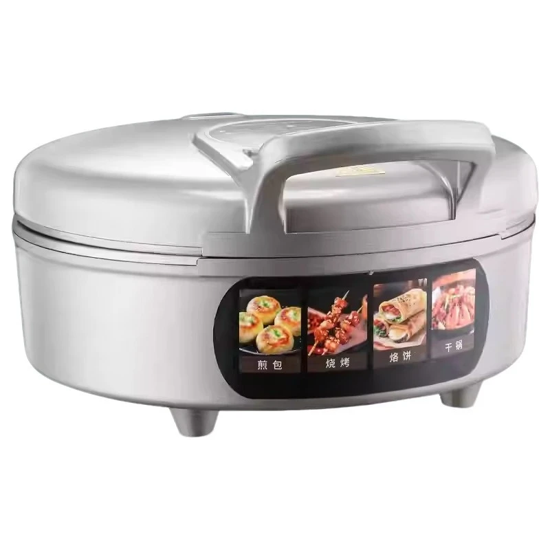 

Stainless steel electric cake bell 304 household 0 coating double-sided heating deepening