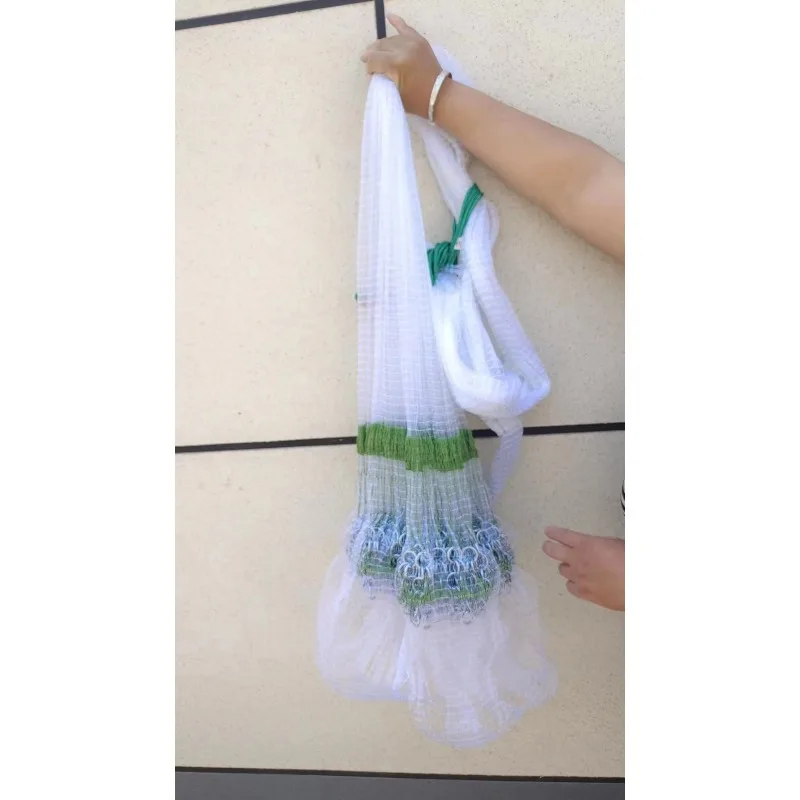 

Hot Sale Korean Cast Mesh Double Knot Outsole Pocket and Fishing Chain Settling Sheet