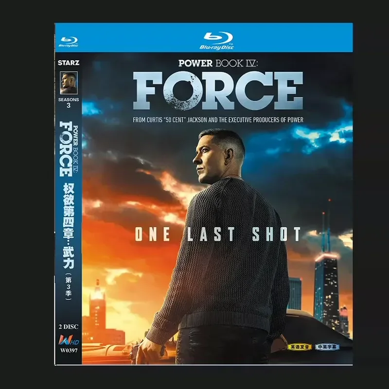 Blu-ray BD disc high definition American drama, Desire for Power, Chapter 4: Force, Season 3 (2025)