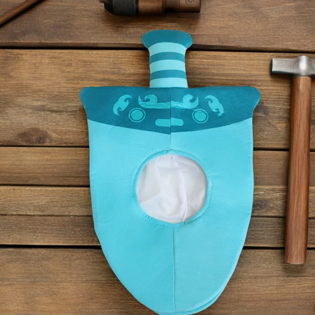 หมวกทรงดาบโบราณ 1 ชิ้น ลายการ์ตูน เนื้อผ้านุ่ม ระบายอากาศได้ดี อุปกรณ์เสริมสำหรับคอสเพลย์ งานปาร์ตี้ ถ่ายรูป วิกิ้งยุคกลาง