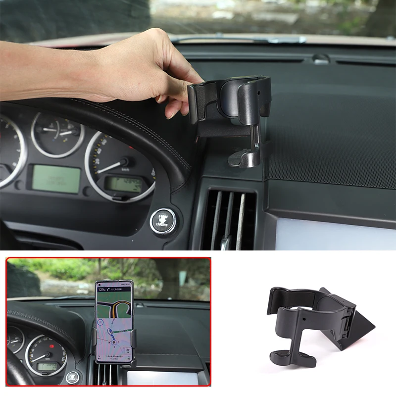 For Land Rover Freelander 2 2007-2012 Center Console Air Outlet Multifunction Cup Holder Car Mobile Phone GPS Navigation Bracket