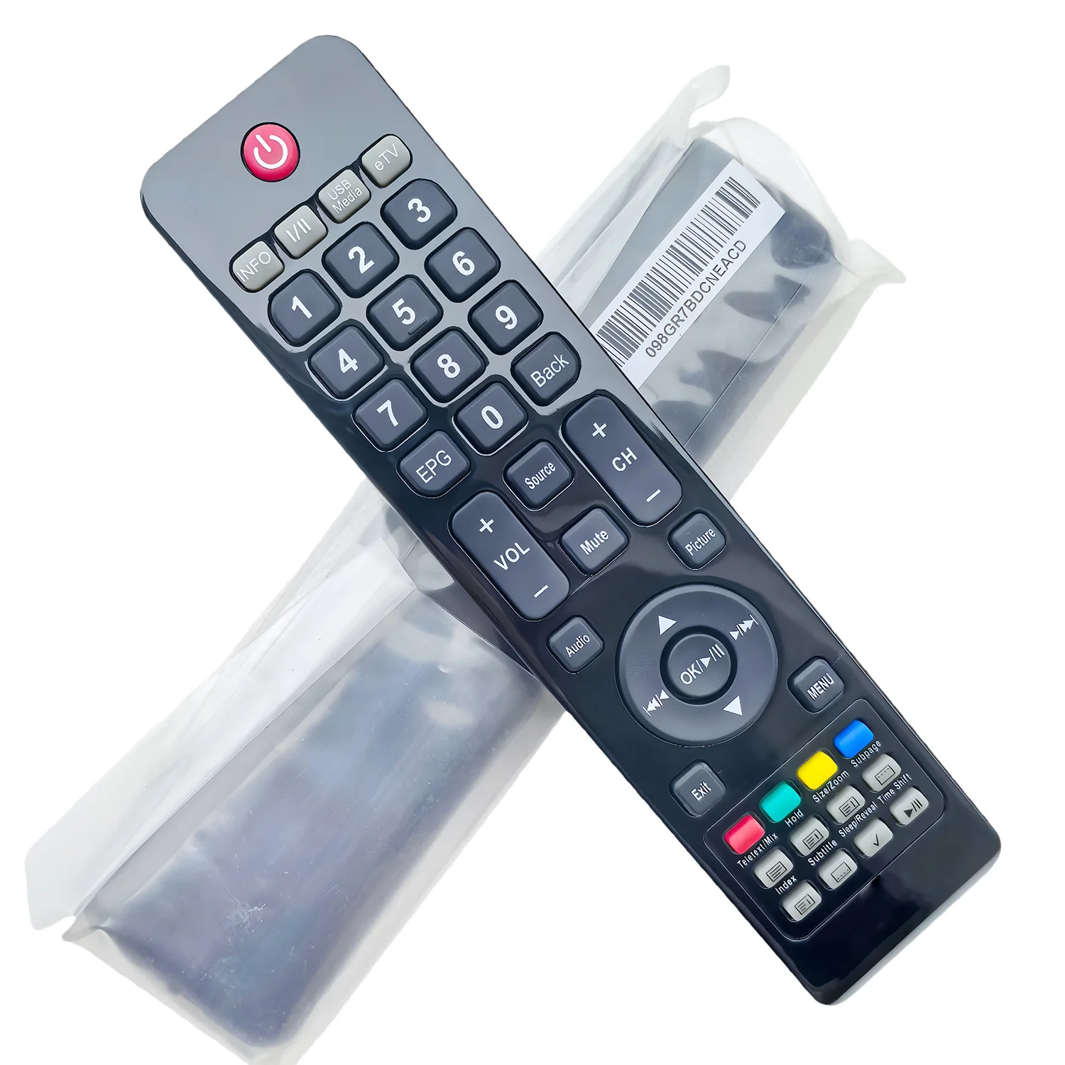 Control remoto 098GR7BDCNEACD para televisor LCD AOC LE32K1D7 LE40K1D7