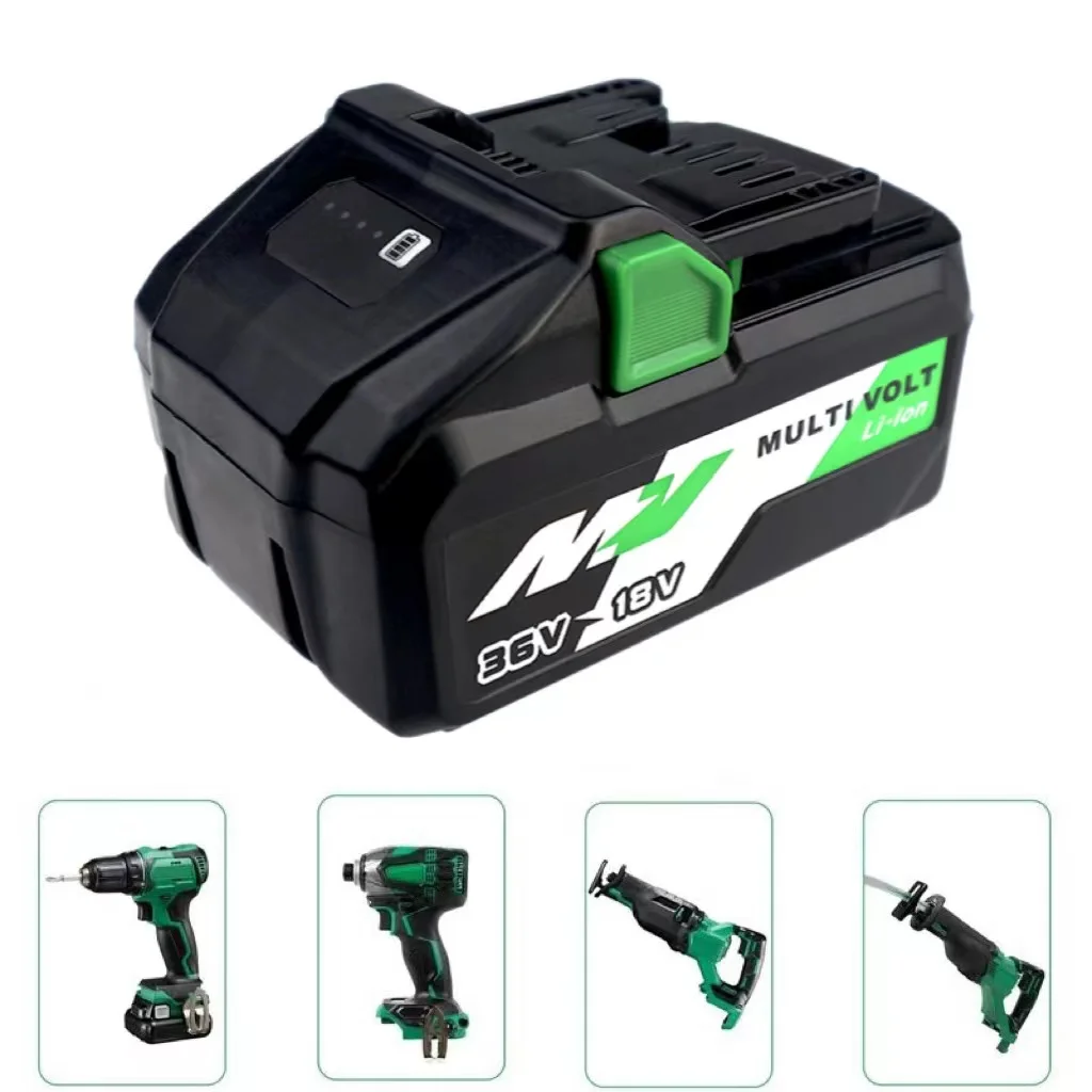 Suitable for Hikoki Hitachi BSL36A18 18V 6.0Ah/36V 4.0Ah Power Tool Lithium Ion Rechargeable Battery