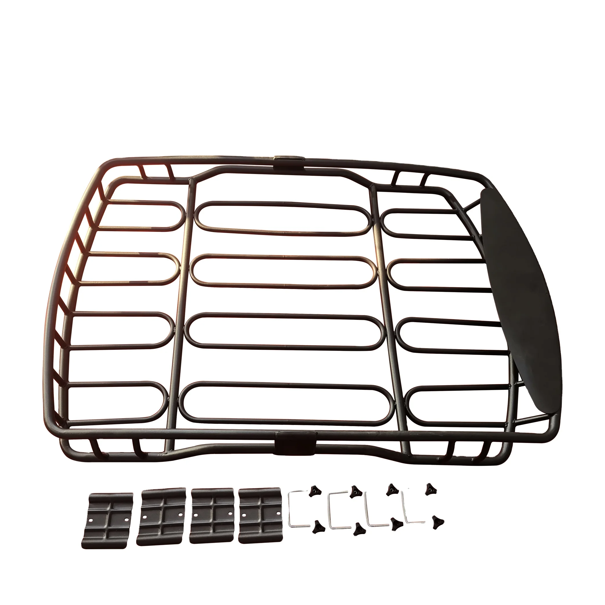 

YH-E-016 High quality universal iron steel roof rack luggage rack carrier basket roof basket