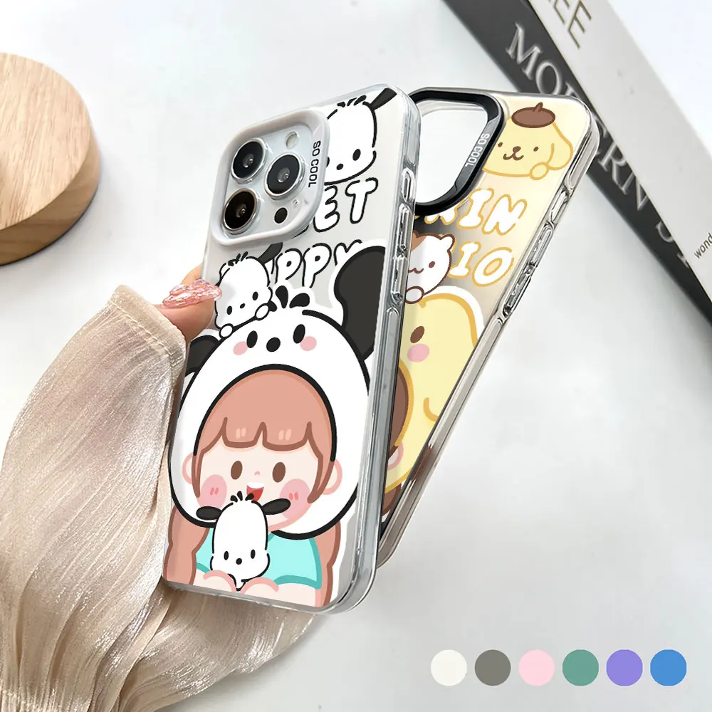 My Melody casing ponsel Anime Pochacco, pelindung HP untuk VIVO Y30 Y30I Y27 Y22 Y21E Y21A Y21G Y21T Y21 Y20 Y17 Y16 Y15A Y15 Y9 Y7 Y03 S 4G 5G